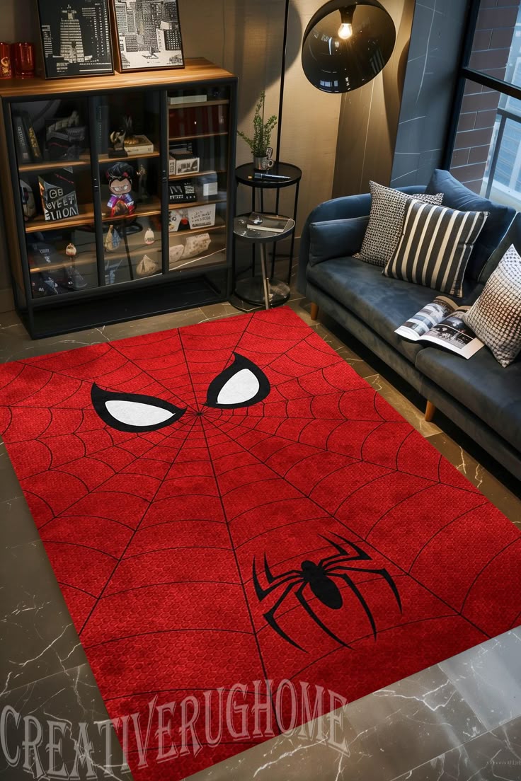 An application scenario or product detail of spiderman carpet - Image 22