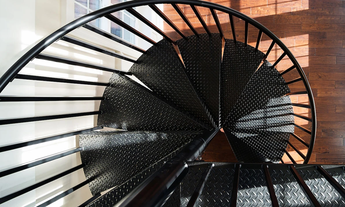An application scenario or product detail of spiral staircase for sale - Image 5
