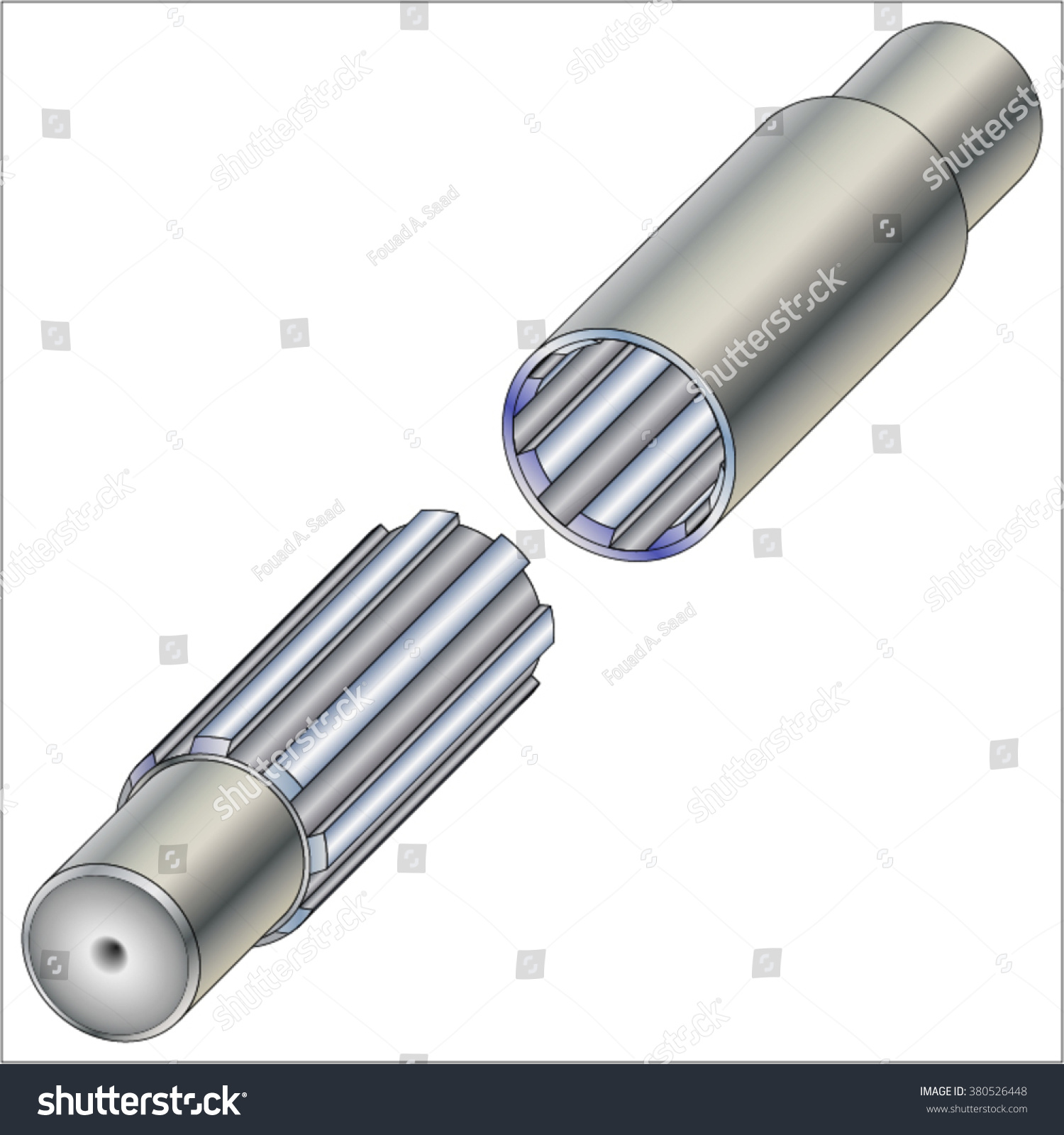 An application scenario or product detail of spline shaft coupling - Image 7