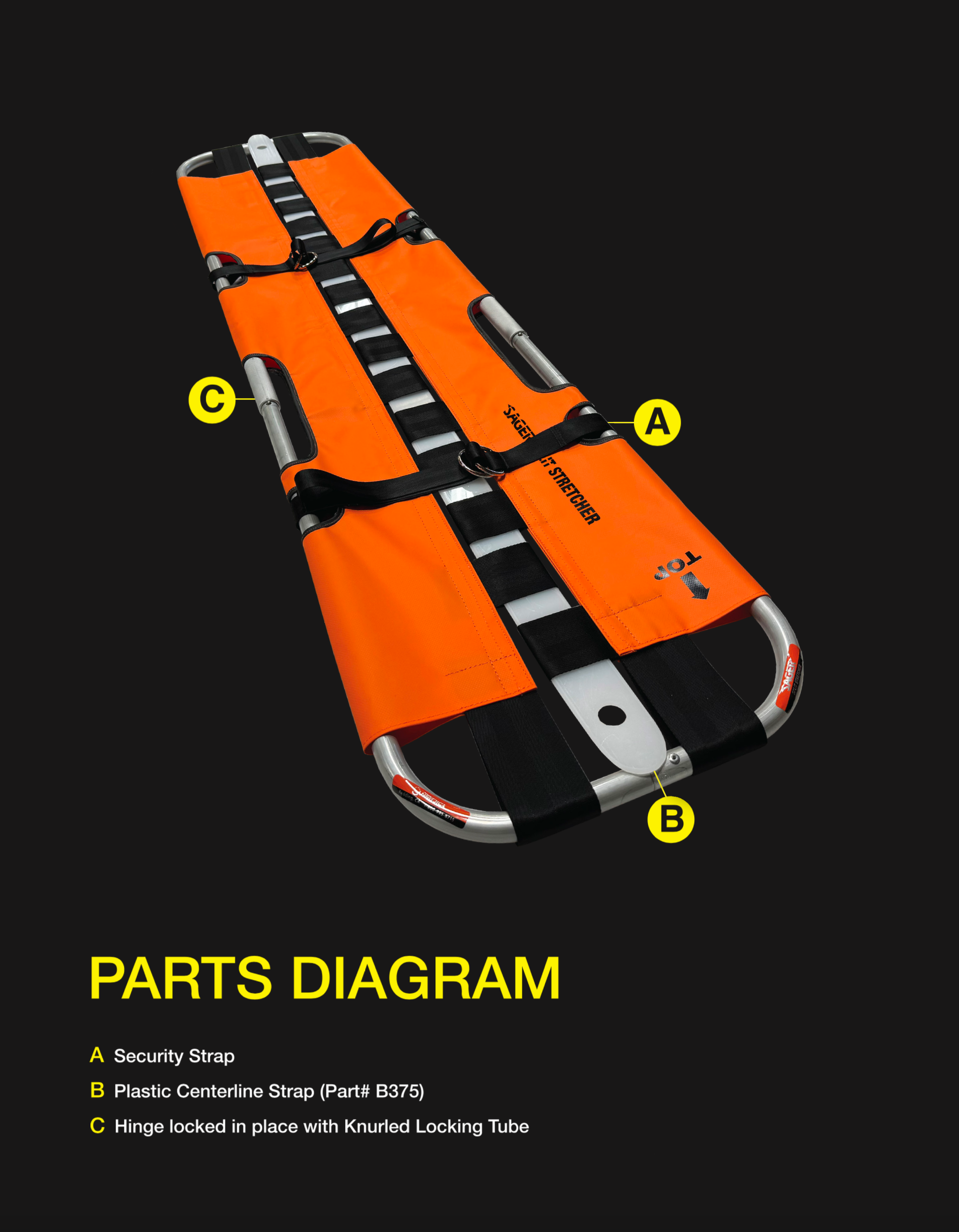 An application scenario or product detail of split stretcher - Image 1