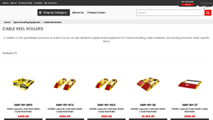 SpoolMaster - Cable Reel Rollers