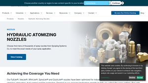 Spraying Systems Co. - Hydraulic Atomizing Nozzles
