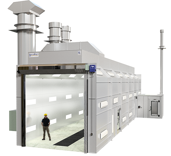 An application scenario or product detail of spray painting booth - Image 2
