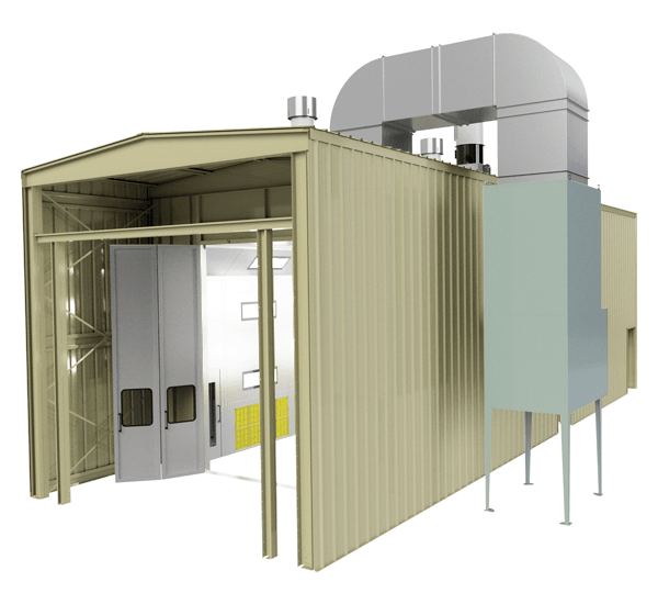 An application scenario or product detail of spray painting booth - Image 12