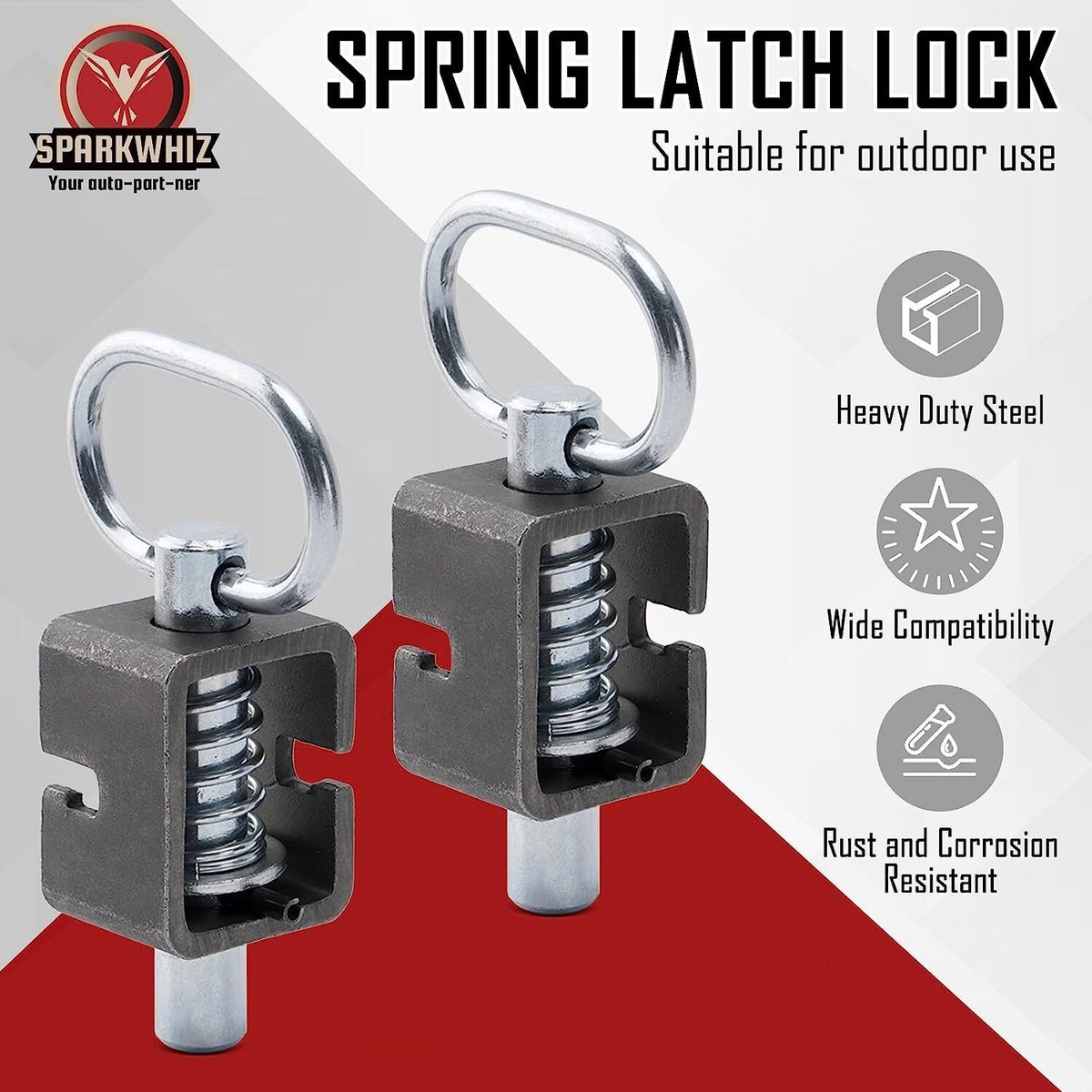 An application scenario or product detail of spring latch lock - Image 1