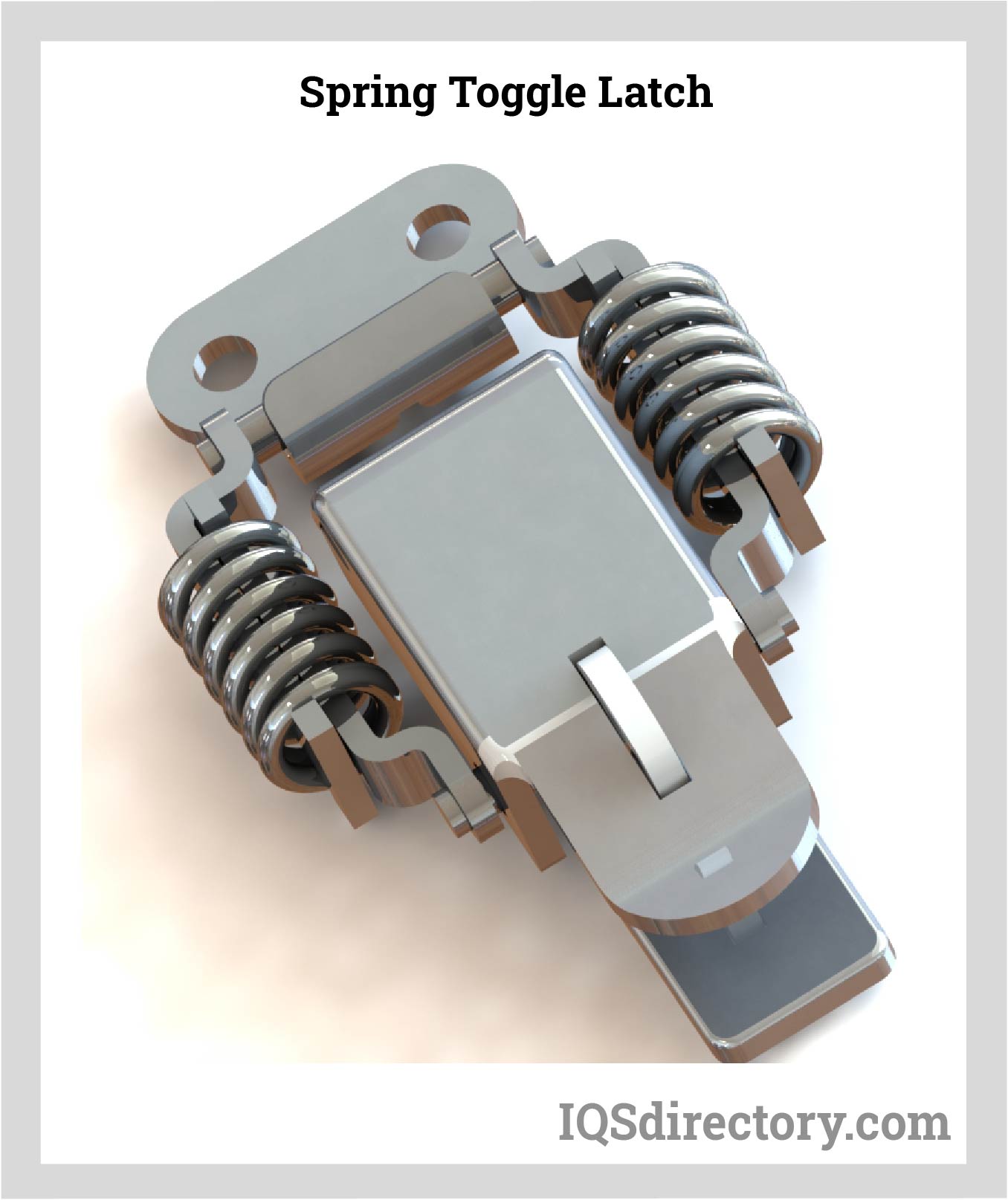 An application scenario or product detail of spring loaded latch mechanism - Image 1