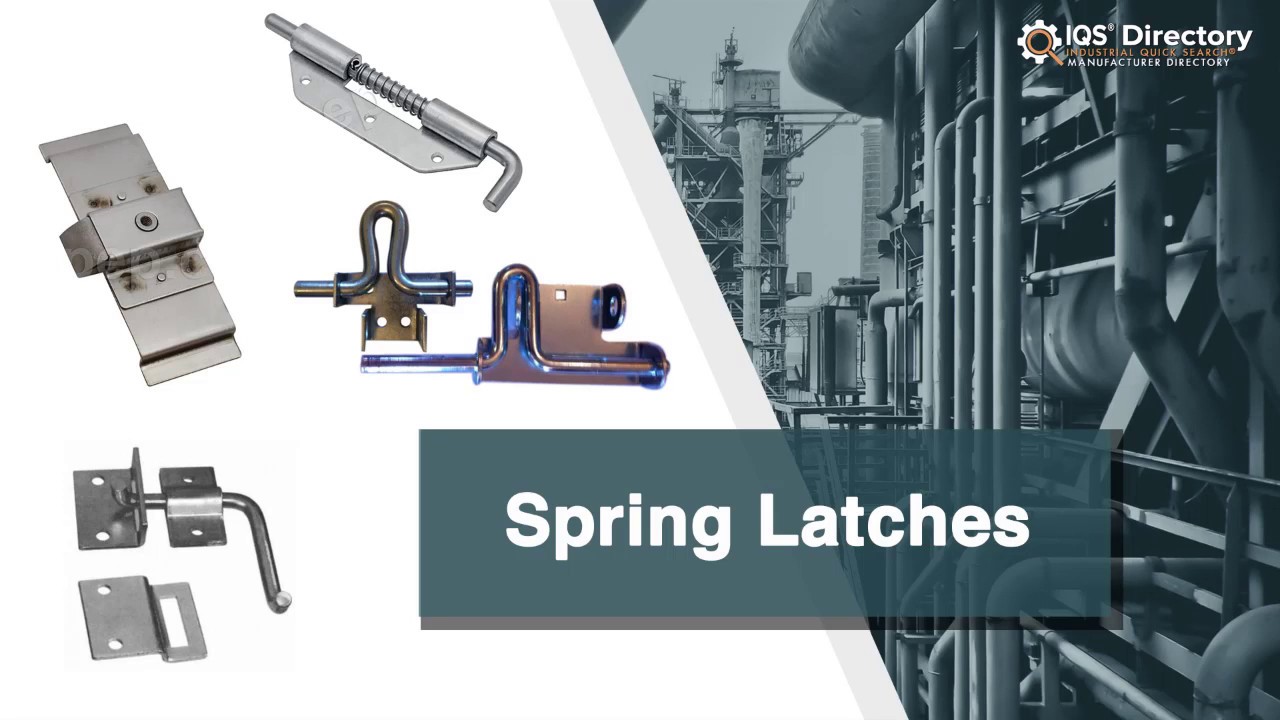 An application scenario or product detail of spring loaded latch mechanism - Image 16
