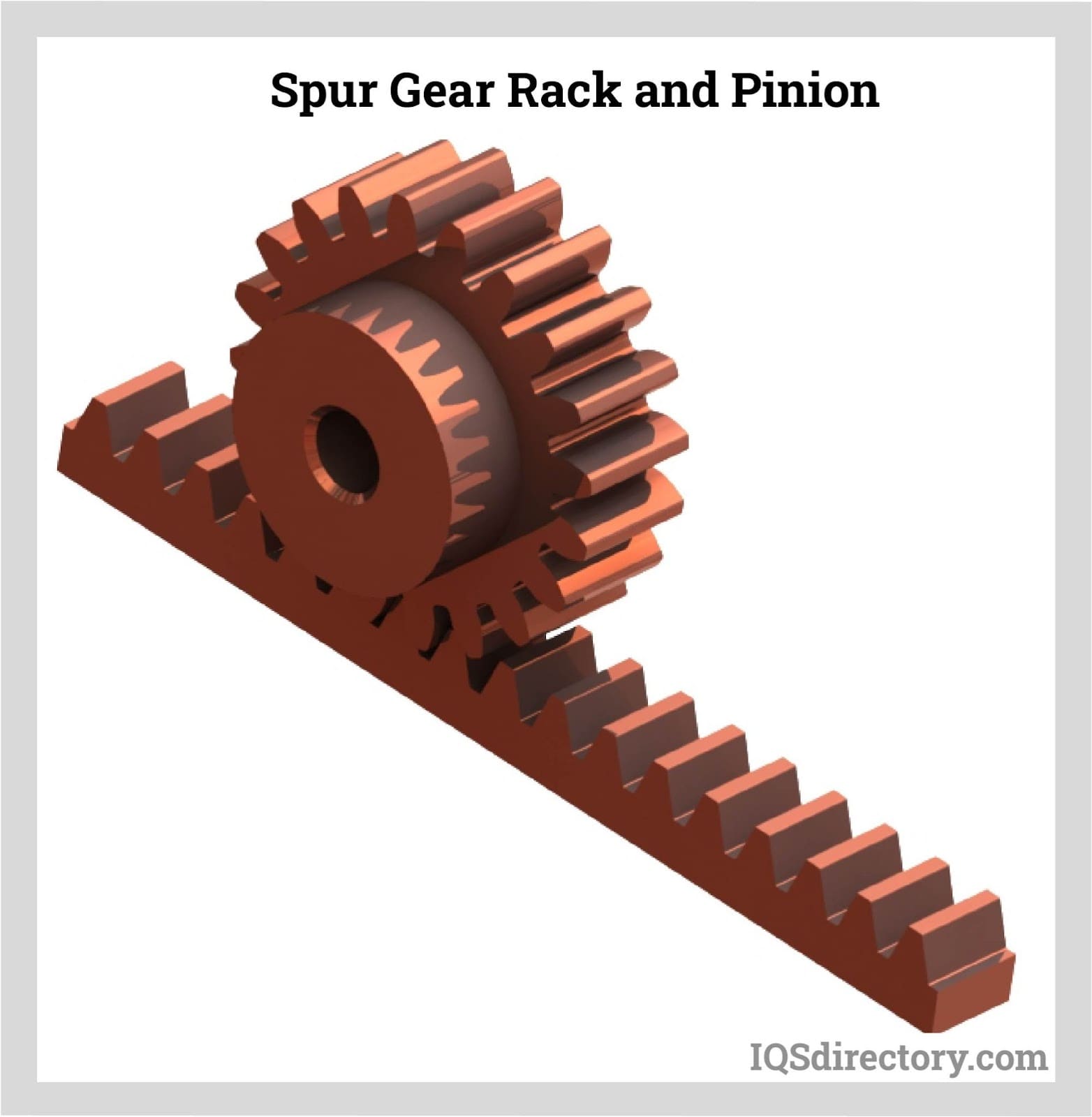 An application scenario or product detail of spur and pinion - Image 1