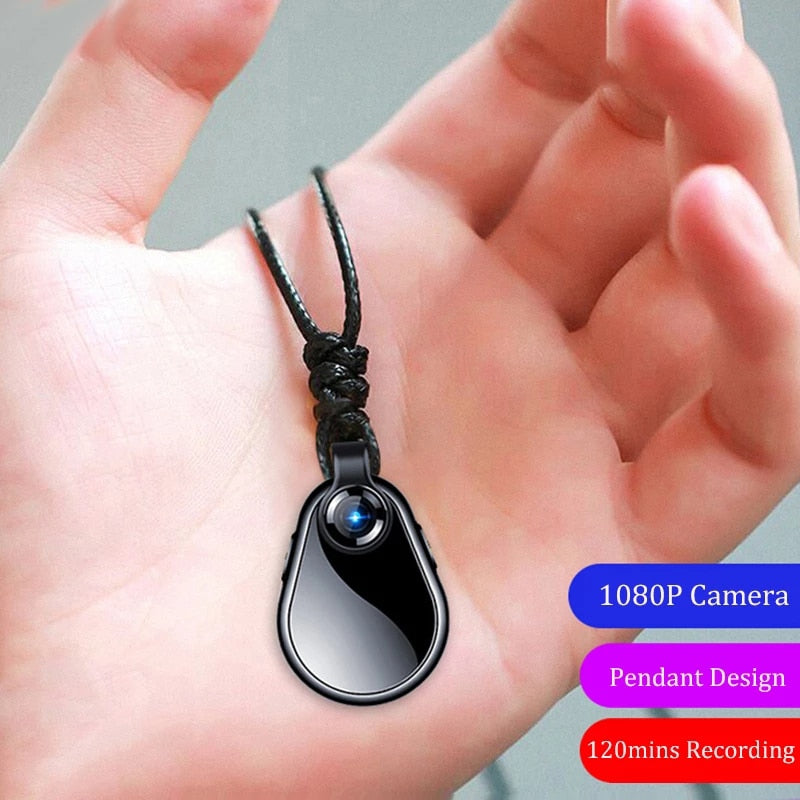 An application scenario or product detail of spy camera necklace - Image 5