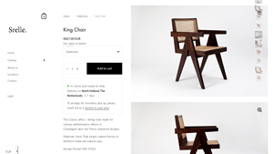 Srelle - King Chair