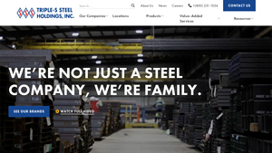 Triple-S Steel® - Diverse Steel Products