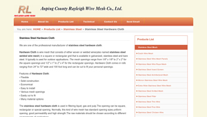 Stainless Steel Wire Mesh - Durable Hardware Cloth