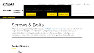 Stanley Engineered Fastening - Screws and Bolts