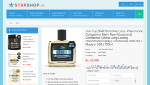 Join Top Shelf Grind - Her Loss Pheromone Cologne for Men