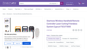 Friendess - Startnow Wireless Handheld Remote Controller