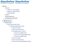 StayOnline - C14 to C15 Power Cords