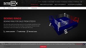 STEDYX - Premium Boxing Rings