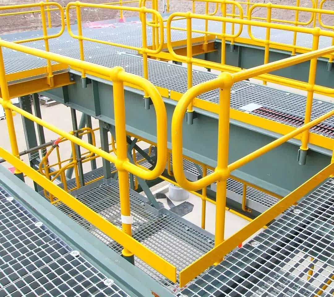 An application scenario or product detail of steel grating handrail - Image 12