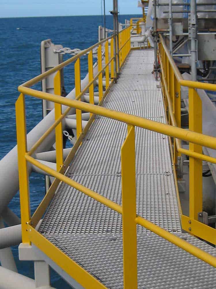 An application scenario or product detail of steel grating handrail - Image 22