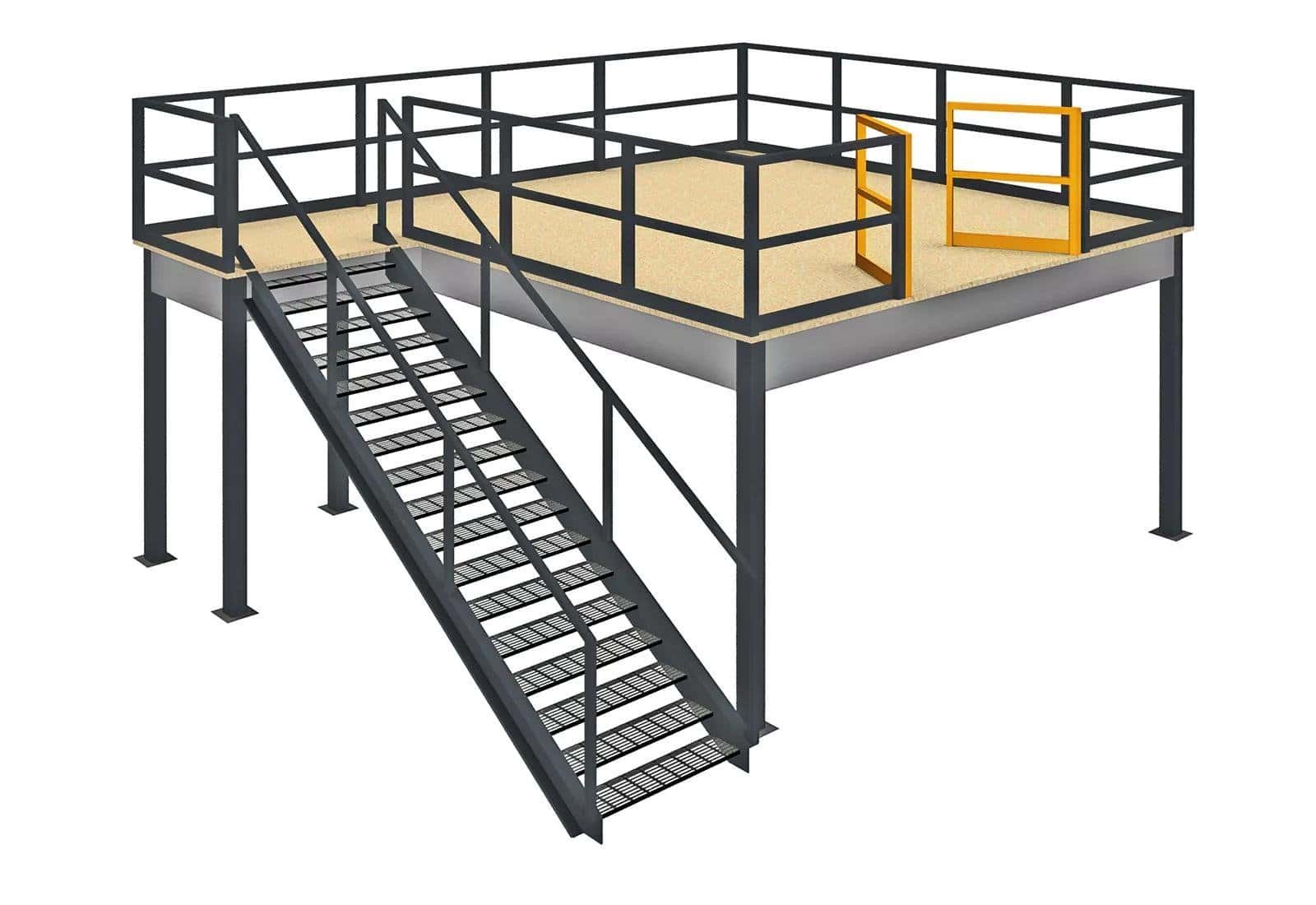 An application scenario or product detail of steel mezzanine floor - Image 10