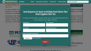 Sun West Container Co. - Steel Plastic Fibre Drums
