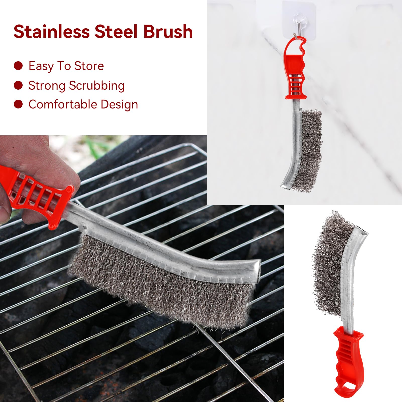 An application scenario or product detail of steel wire scratch hand brush - Image 17