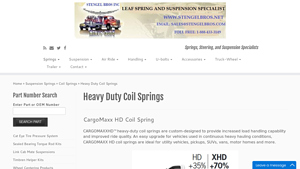 Stengel Bros - CARGOMAXX HD™ Coil Springs
