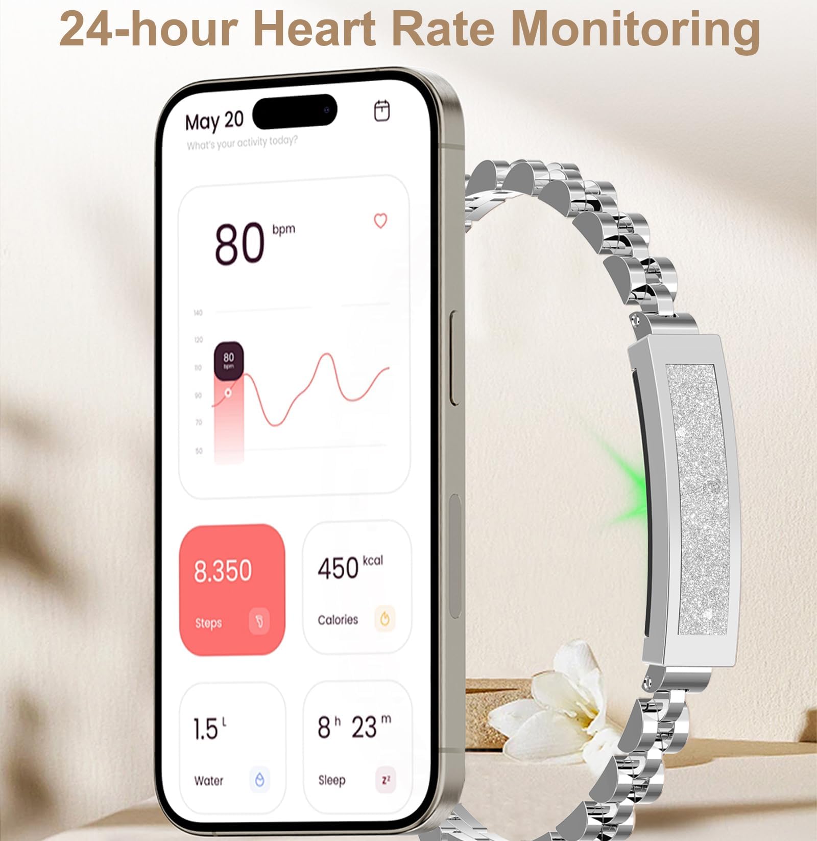 An application scenario or product detail of step counter bracelet - Image 10