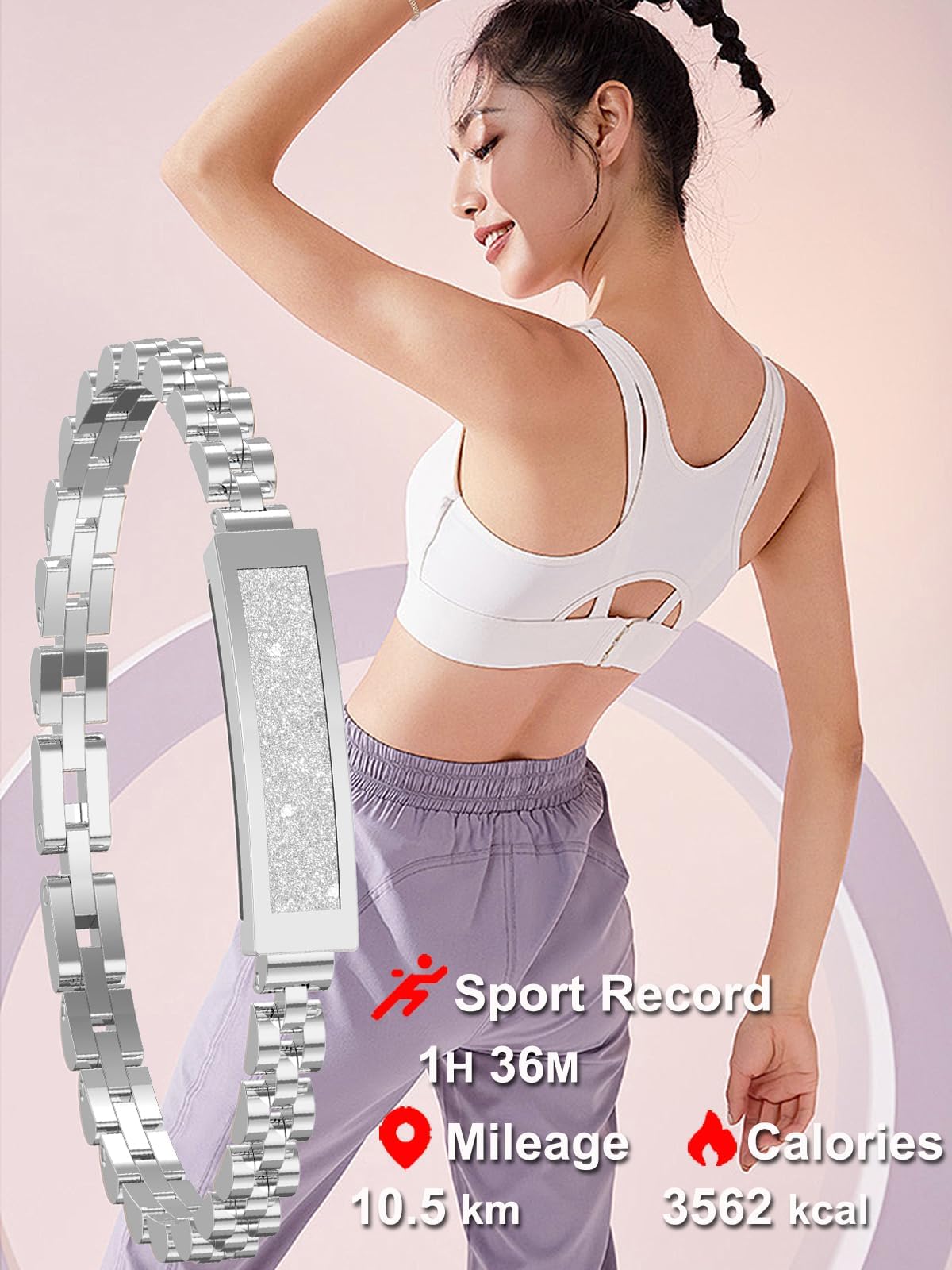 An application scenario or product detail of step counter bracelet - Image 16