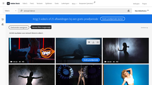 Adobe Stock - Sensual Dance Videos