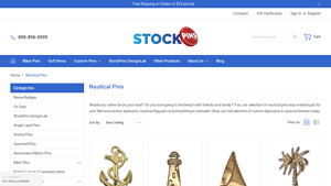 StockPins - Custom Nautical Lapel Pins