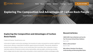 Stone Forensics - Carbon Rock Panels
