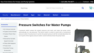 CentriPro - Pressure Switch 30-50 PSI, 2 HP