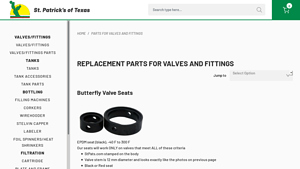 STPATS - Butterfly Valve Seats