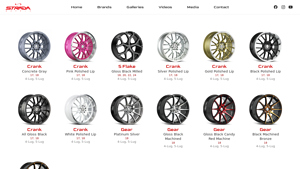 Strada Wheels - Crank Series Rims