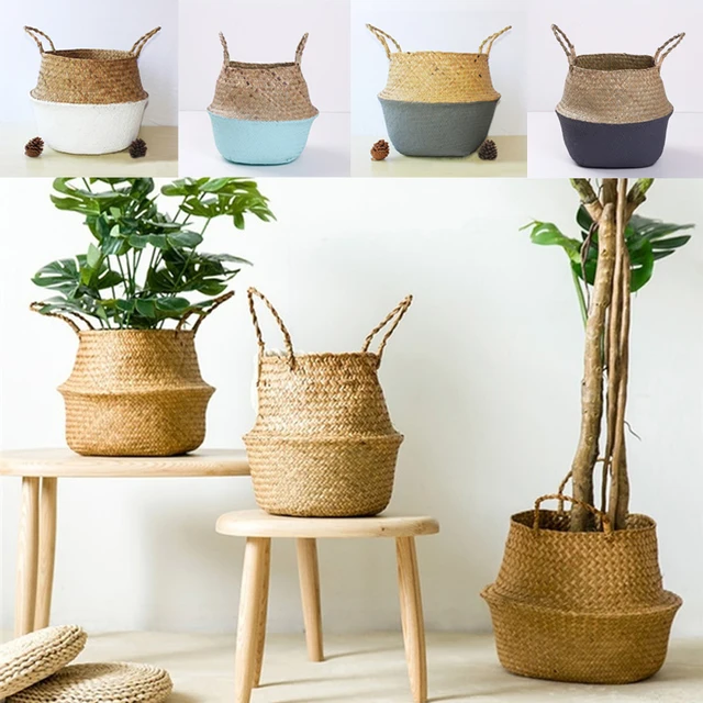 An application scenario or product detail of straw plant pots - Image 2