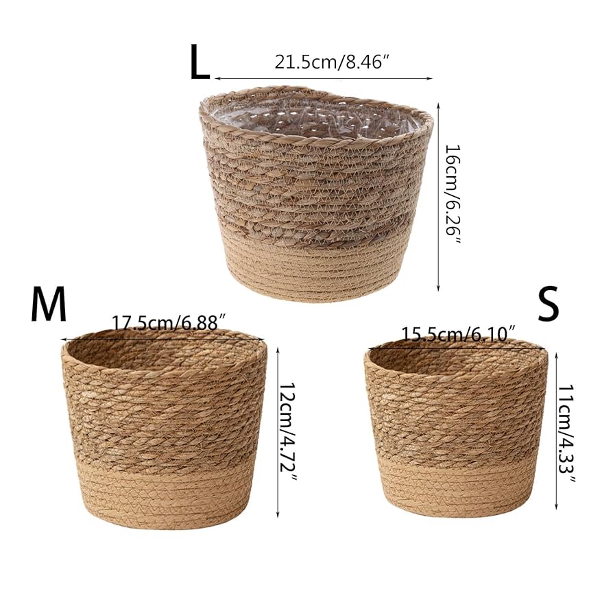 An application scenario or product detail of straw plant pots - Image 3
