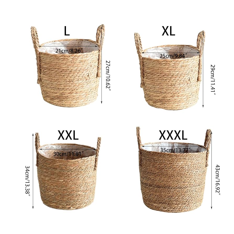 An application scenario or product detail of straw plant pots - Image 13