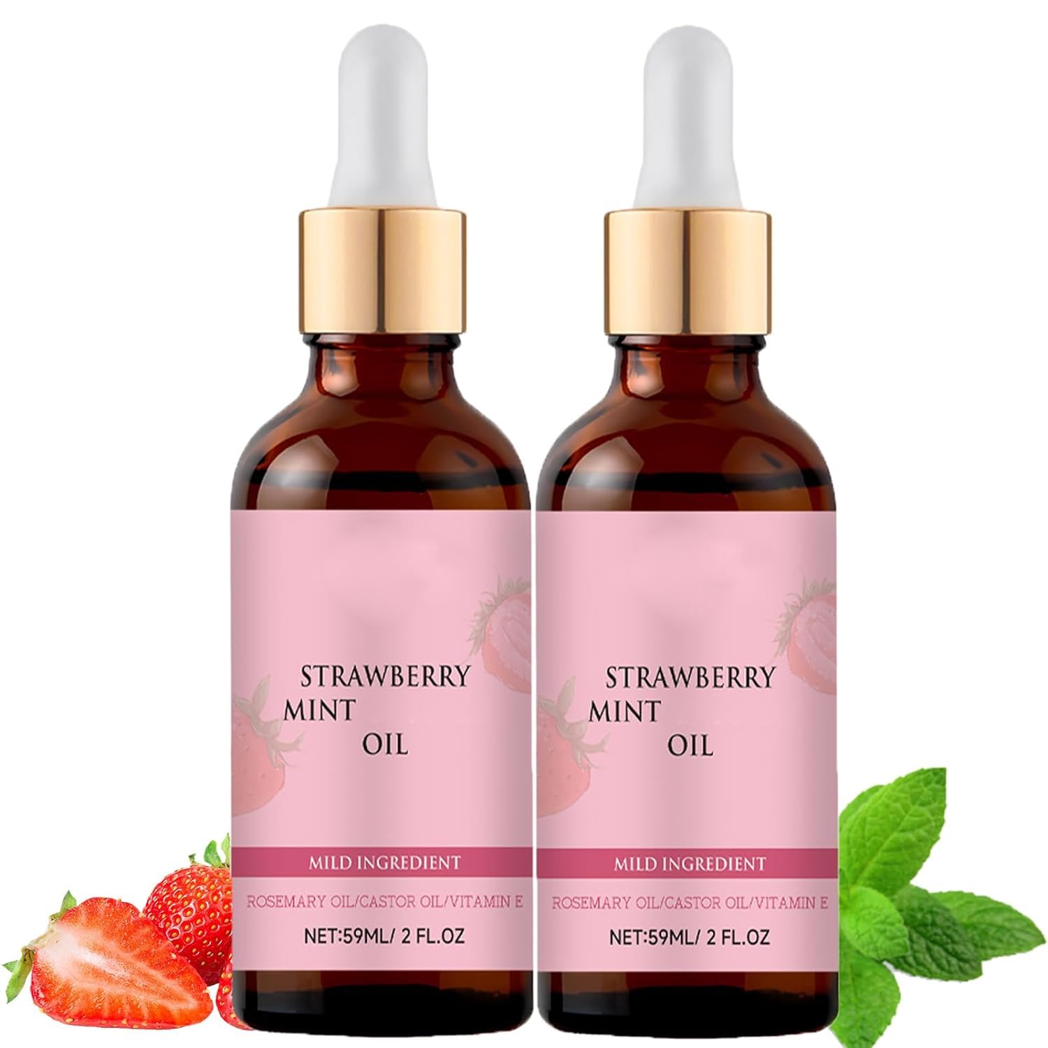 An application scenario or product detail of strawberry mint hair growth oil - Image 7