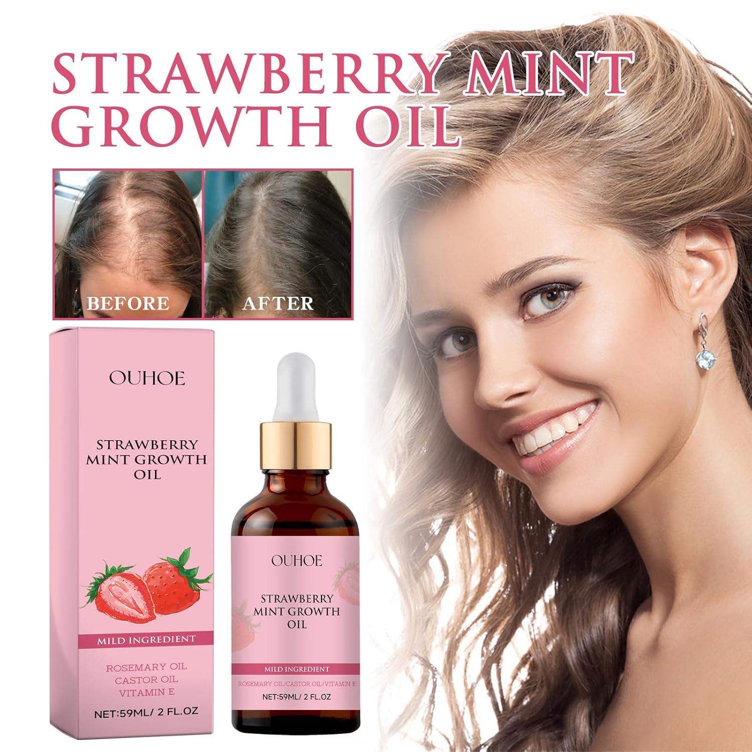 An application scenario or product detail of strawberry mint hair growth oil - Image 8