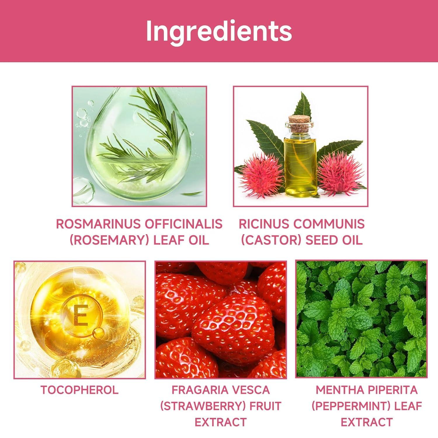 An application scenario or product detail of strawberry mint hair growth oil - Image 19