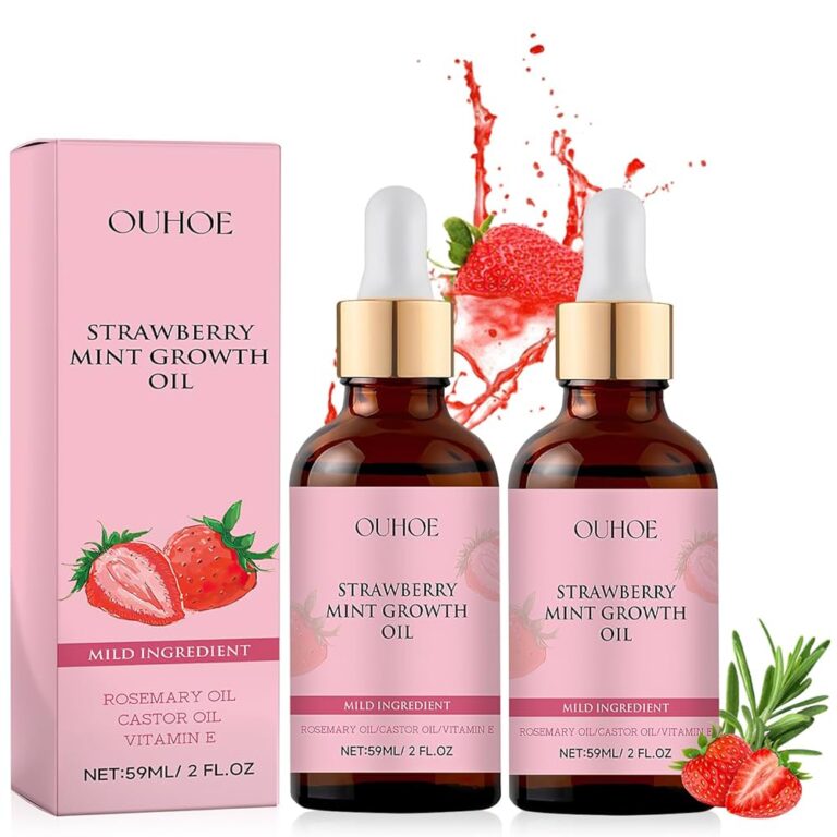 Featured image for the strawberry mint hair growth oil guide