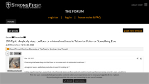 StrongFirst - Minimalist Mattress Solutions