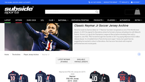 Neymar Jr - Classic Soccer Jersey Collection