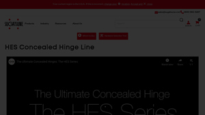 Sugatsune - HES Concealed Hinges