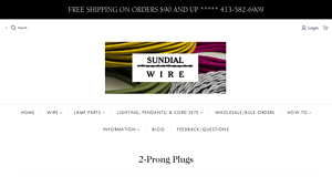 Sundial Wire - Electrical Plugs and Connectors