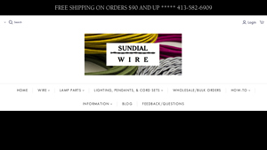 Sundial Wire - 3-Prong Plugs