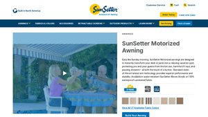 SunSetter - Motorized Awning