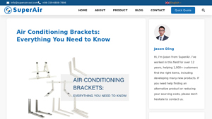 Super Air Cool - Air Conditioning Brackets