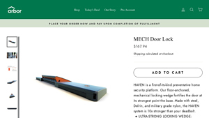 Super Arbor - Mech Door Lock